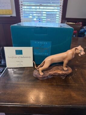 WDCC Disney The Lion King Nala’s Joy figurine with box and COA